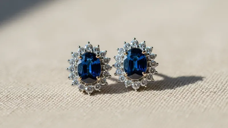 Boucles d'oreilles saphir : guide pour bien choisir